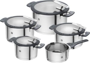 ZWILLING SIMPLIFY 66870-005-0 lot de casseroles Acier inoxydable 5 pièce(s) Argent Noir