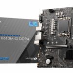 MSI PRO H610M-G DDR4 carte mère Intel H610 LGA 1700 micro ATX