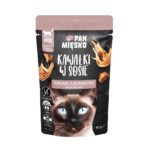 PAN MIĘSKO Pieces in sauce Chicken with quail - nourriture humide pour chat - 85g