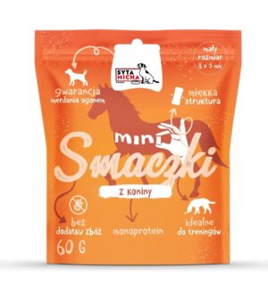 SYTA MICHA Mini horsemeat treats - friandise pour chien - 60g