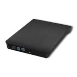 Qoltec 51857 Enregistreur DVD-RW externe | USB 3: 0 | Noir