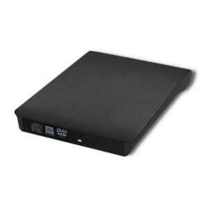 Qoltec 51857 Enregistreur DVD-RW externe | USB 3: 0 | Noir
