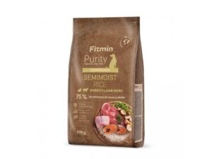 FITMIN Purity Rice Semimoist Rabbit & Lamb - aliments secs pour chiens - 800g