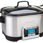 Crock-Pot CSC024X mijoteuse 5,6 L Noir, Acier inoxydable