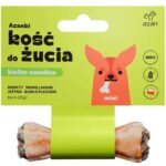 AZANKI Os avec insectes et graines de lin MINI – Friandise pour chien – 10 cm