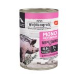 WIEJSKA ZAGRODA Monoprotein Pork - nourriture humide pour chien - 400g