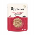 APPLAWS Chicken Breast with Beef in Jelly - nourriture humide pour chat - 70g