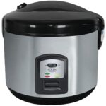 Adler AD 6406 cuiseur à riz Noir, Acier inoxydable 1000 W