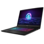 MSI Katana A17 AI B8VF-1004XPL AMD Ryzen™ 7 8845HS Ordinateur portable 43,9 cm (17.3") Full HD 16 Go DDR5-SDRAM 1 To SSD NVIDIA GeForce RTX 4060 Wi-Fi 6E (802.11ax) NoOS Noir