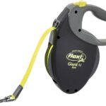 TRIXIE NEON GIANT M 8 m Noir, Jaune Chien Laisse avec enrouleur