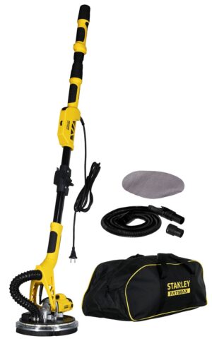 Stanley SFMEE500S Ponceuse à disque Noir, Jaune