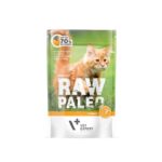RAW PALEO Adult Cat Dinde - nourriture humide pour chats - 100 g
