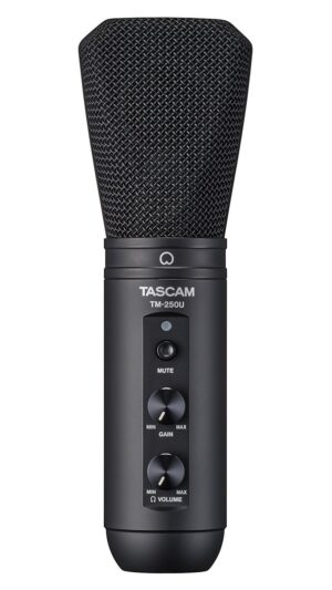 Tascam TM-250U microphone Noir Microphone de conférence