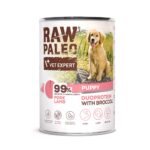 RAW PALEO Duoprotein Pork & Lamb Puppy - nourriture humide pour chien - 400g