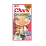 INABA Churu Salmon with tuna recipe - Friandise pour chat - 4x14g
