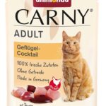 ANIMONDA Carny Adult Poultry cocktail - nourriture humide pour chat - 85g