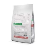 NATURE'S PROTECTION Superior Care White Dogs Grain Free Starter Saumon - nourriture sèche pour chiots à fourrure blanche - 1,5 kg
