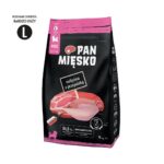 PAN MIĘSKO Ternera con codorniz L - nourriture sèche pour cachorros - 9kg