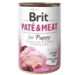 BRIT Paté & Meat Puppy Poulet - nourriture humide pour chiens - 400g