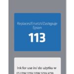 Activejet Encre AE-113Bk (remplacement Epson 113 C13T06B140 ; Suprême ; 70ml ; noir)
