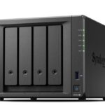 Synology DiskStation DS923+ serveur de stockage NAS Tower Ryzen Embedded R1600 4 Go DDR4L 0 To DiskStation Manager Noir