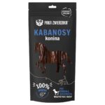 PAKA ZWIERZAKA Sausages Horse - friandise pour chien - 80g