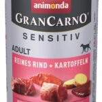 ANIMONDA GranCarno Adult Sensitiv Beef with potatoes - aliments humides pour chiens - 400g