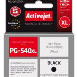 Activejet AC-540NX encre pour imprimante Canon (remplacement de Canon PG-540XL) Suprême, 25 ml, noir