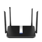 Cudy X6 routeur sans fil Gigabit Ethernet Bi-bande (2,4 GHz / 5 GHz) Noir
