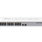 Mikrotik CRS326-24G-2S+RM commutateur réseau Géré L2 Gigabit Ethernet (10/100/1000) Gris