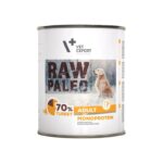 RAW PALEO Adult Monoprotein Turkey - nourriture humide pour chiens - 800 g