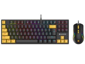 Tracer ensemble souris et clavier mécanique GAMEZONE HORNET87 USB