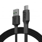 Green Cell KABGC20 câble USB USB 2.0 1,2 m USB A Micro-USB B Noir