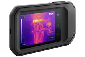 FLIR C-5 caméra d'imagerie thermique Noir Écran integré 160 x 120 pixels
