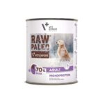 RAW PALEO Canard Monoprotéiné Adulte - nourriture humide pour chiens - 800 g