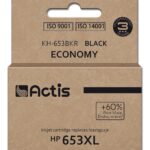 Actis KH-653BKR Encre pour imprimante HP, remplacement HP 653XL 3YM75AE ; Premium ; 20ml ; 575 pages ; noir