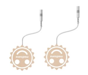 Coussinets/électrodes pour Medisana TT 250 (4 pcs, petit)