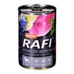 Dolina Noteci Rafi estomacs de bœuf au jambon - aliments humides pour chiens - 400g