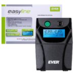 Ever EASYLINE 650 AVR USB Interactivité de ligne 0,65 kVA 360 W