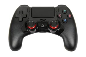 iBox IGP4 accessoire de jeux vidéo Noir Bluetooth Manette de jeu Analogique/Numérique Android, PC, PlayStation 4, iOS