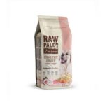 Raw Paleo Healthy Grain Adult Saumon et orge - nourriture sèche pour chiens - 10 kg