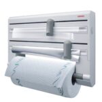 Leifheit 25703 support de papier essuie-main Support de papier toilette monté au mur Gris, Blanc