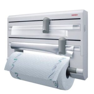 Leifheit 25703 support de papier essuie-main Support de papier toilette monté au mur Gris, Blanc