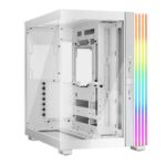 be quiet! Light Base 600 DX Blanc | Boîtier PC ARGB vitré, Mini ITX / Micro ATX / ATX