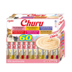 INABA Churu Variety box Tuna - Friandise pour chat - 60 x 14g