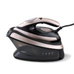 Maestro MR-320C Centrale vapeur 2400 W 1,5 L Semelle en céramique Noir, Rose doré