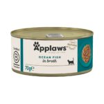 APPLAWS Ocean Fish in Broth - nourriture humide pour chat - 70g