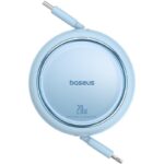 Baseus Free2Pull Câble de charge rapide extensible USB C vers iP Ligtning 1 m 20 W Bleu