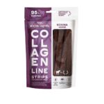 WIEJSKA ZAGRODA Collagen Line Collagen strips Horse - friandise pour chien - 100g