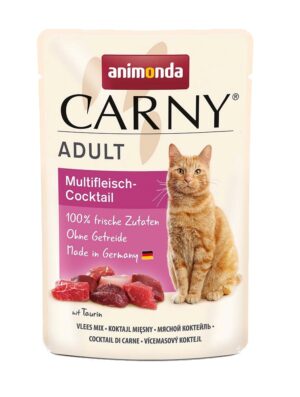 ANIMONDA Carny Adult Meat cocktail - nourriture humide pour chat - 85g